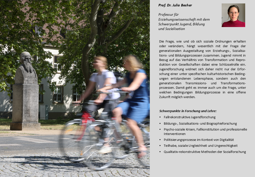 Homepage Prof. Dr. Julia Becher Homepage Prof. Dr. Julia Becher